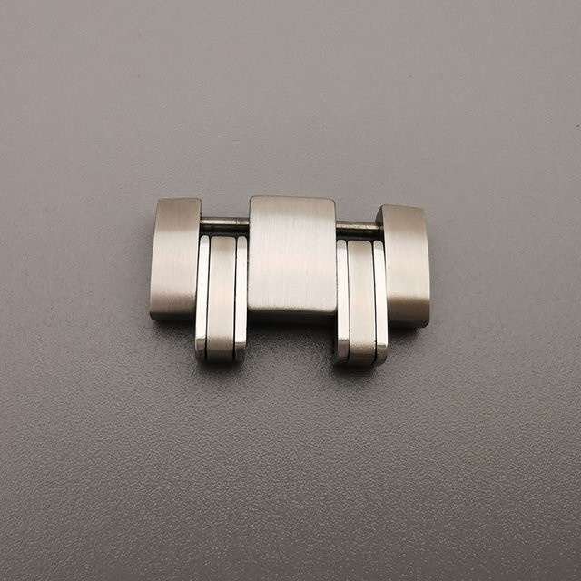 Brelect Uhrenteil Glied Edelstahl, Silber, Unisex - Bild 1