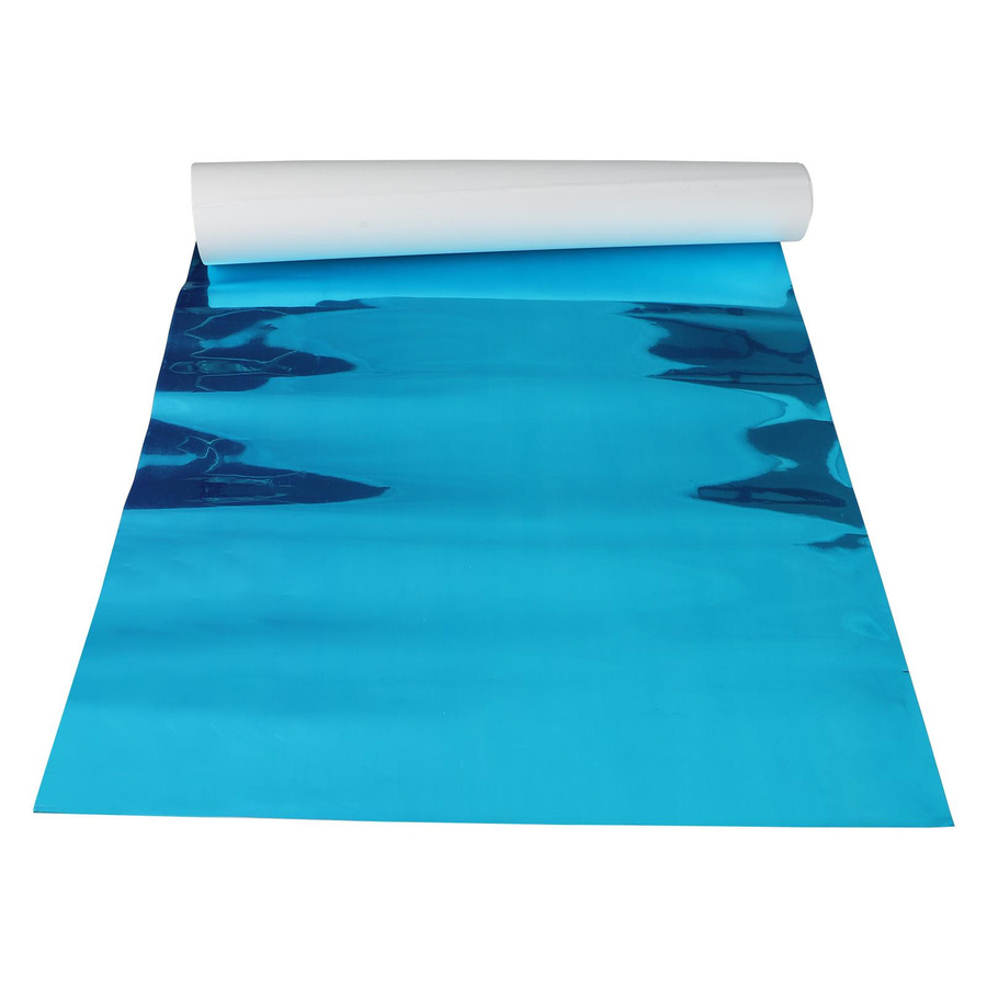 Koogeelife Flexibler Spiegelaufkleber in Silber und Transparent, Wasserdicht und Selbstklebend für das Badezimmer, B: 50,0 cm, H: 100,0 cm - Bild 3
