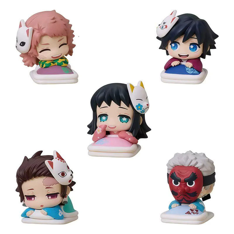 Bandai Demon Slayer Kimetsu No Yaiba Tomioka Giyuu Sabito Sonderedition Gashapon Anime Figur Desktop-Dekoration Multicolor - Bild 3
