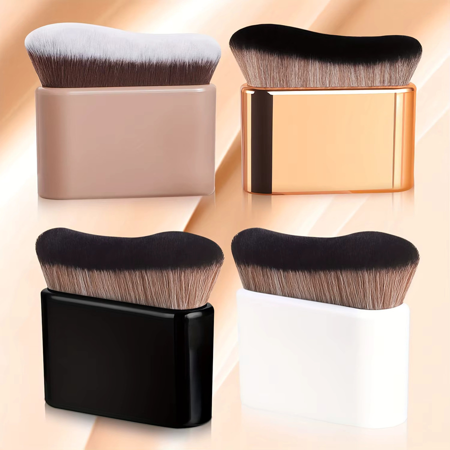 LUXEBLEND Wave Contour Make-up-Pinsel, Nylonborsten, Unisex - Bild 1