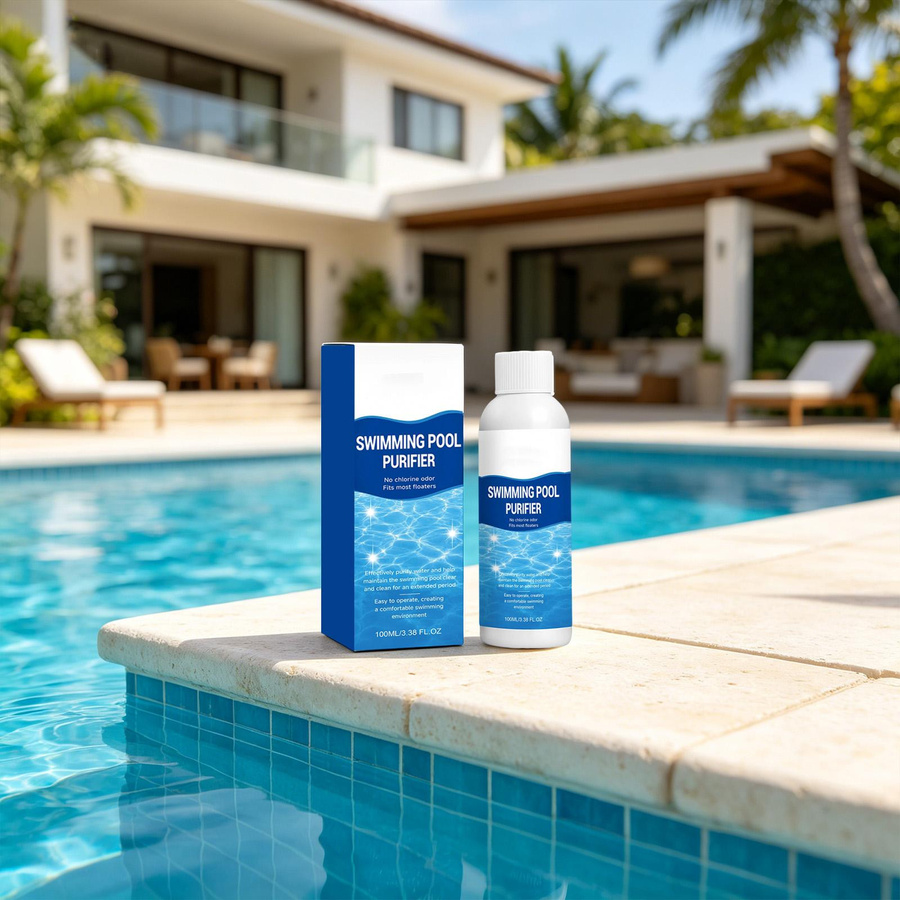 Xingben Eight Schwimmbadreiniger Flüssig zur Wasserklärung, 100 ml - Bild 5