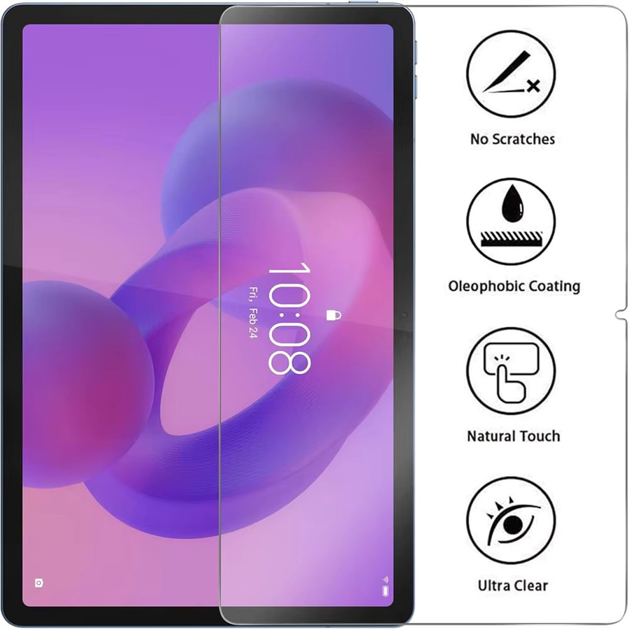 Lenovo Idea Tab 11 Zoll 2025 TB-336ZU TB-336FU Displayschutzfolie aus gehärtetem Glas, transparent, Anti-Fingerprint und HD Schutz - Bild 4