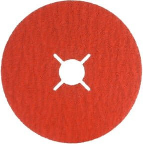 VSM Fiberscheibe XF 850 (CER) Flap Disc in Rot, Durchmesser: 115 mm, Körnung: 60 - Bild 1