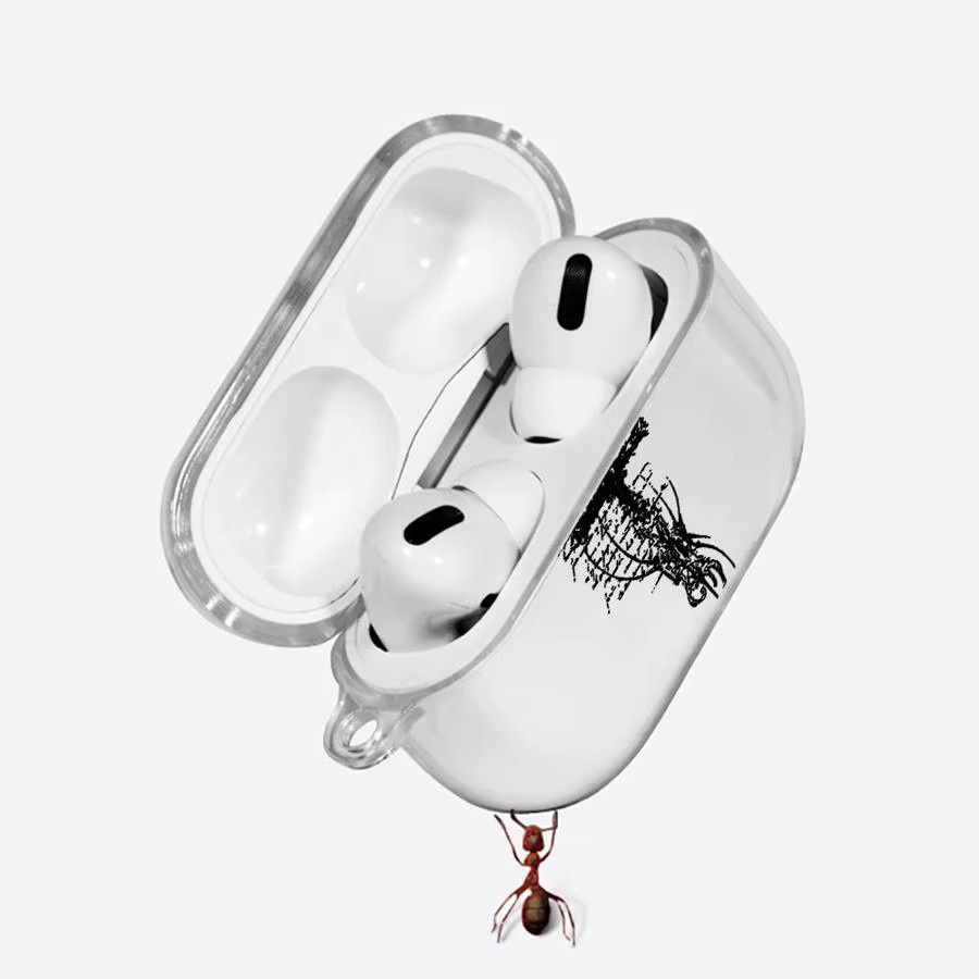 Transparente Schutzhülle mit Kreuz-Bibel-Muster für Apple AirPods Pro 1, 2 und 3 - Bild 3