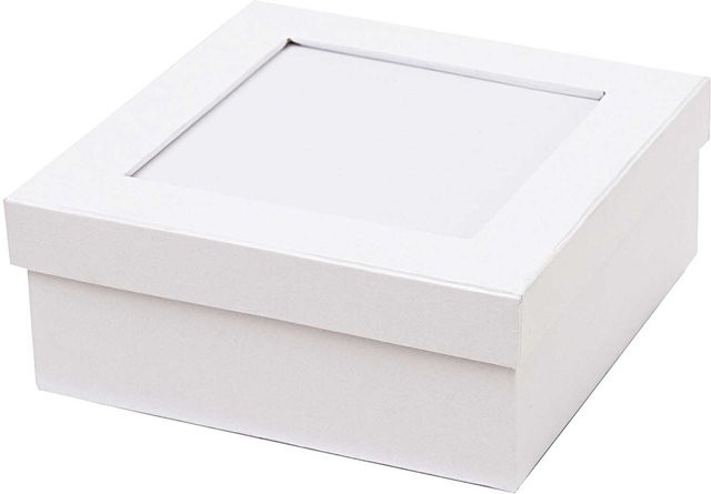 Rico Design Mosaikbox weiß B/H/T: 20 x 6 x 15 cm - Bild 1