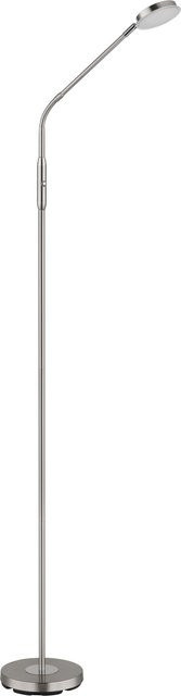 GLOBO Lighting Stehleuchte SILVIO in Nickel matt, dimmbar, B/T/H: 20 x 52 x 173 cm - Bild 1