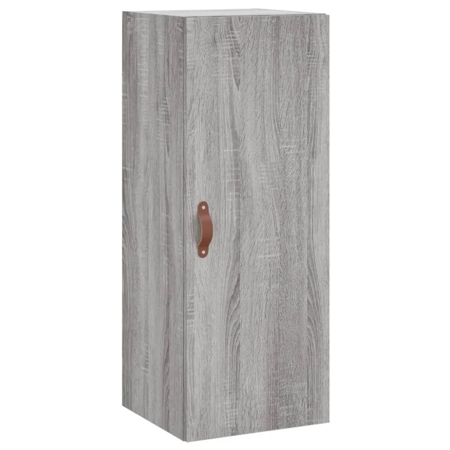 vidaXL Wandschrank Grau Sonoma, B/T/H: 34,5 x 34 x 90 cm - Bild 2