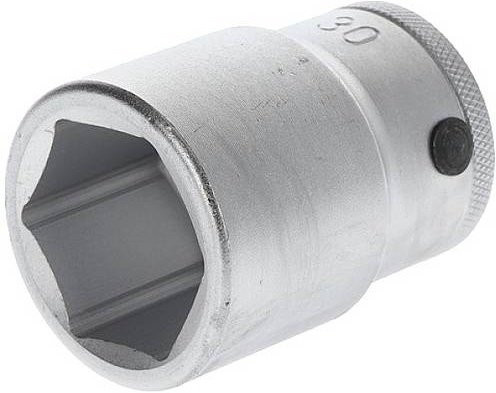 Gedore Steckschlüsseleinsatz 6-kant, 3/4 Zoll Antrieb, 30 mm Weite, silber - Bild 1