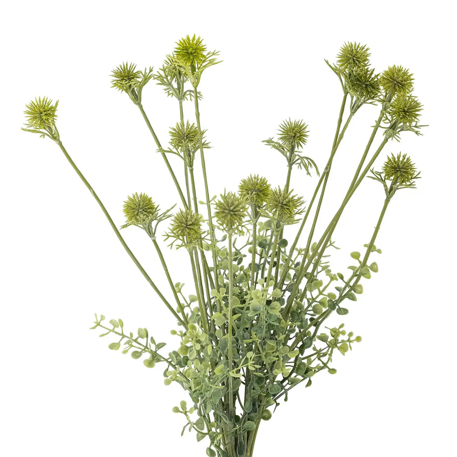 Bloomingville Wildblumen Kunstblume grün Boho-Stil aus Kunststoff, Höhe: 58,0 cm, Breite: 22,5 cm, Tiefe: 22,5 cm - Bild 1