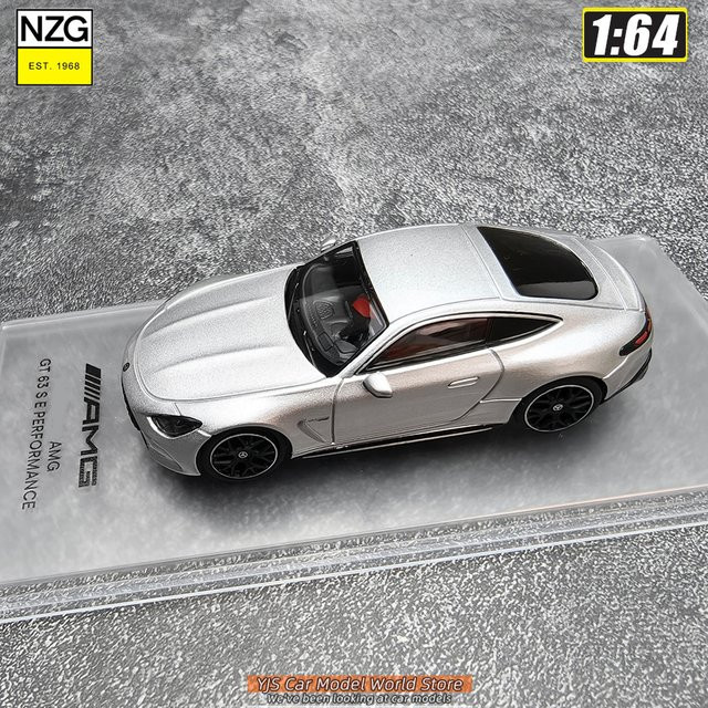 NZG GT63 Automodell, 1:64 Maßstab, Schwarz - Bild 1