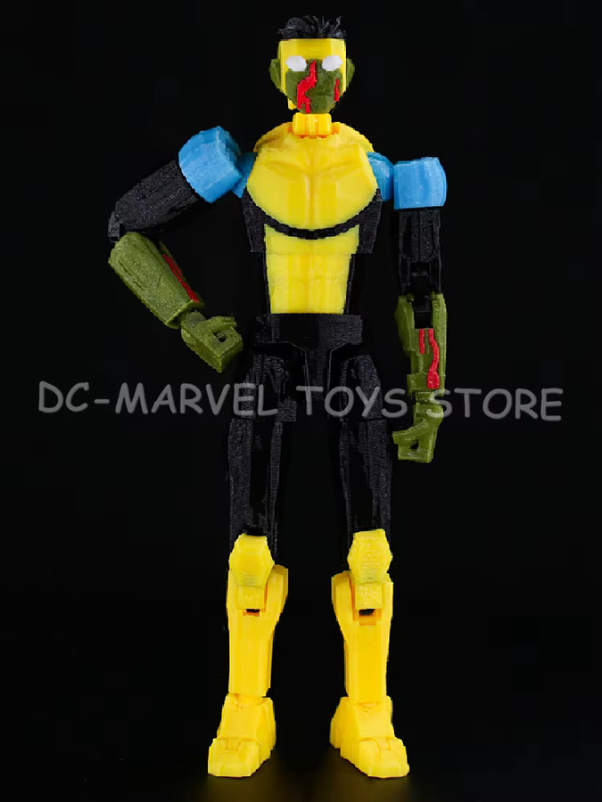 Bandai Dummy 13 Superhelden, Spielzeugfiguren, multi-gelenkig, bunt - Bild 3