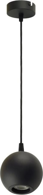 ENOVALITE Pendelleuchte GLOBE Schwarz, 1-flammige Deckenleuchte mit GU10 Fassung, Durchmesser: 10 cm - Bild 1