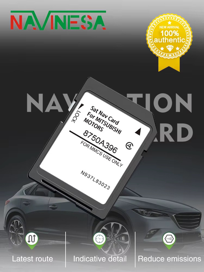 NAVINESA SD Navigationskarten-Update Europa und UK für Mitsubishi Outlander, Pajero, ASX und Lancer mit 16GB GPS Speicher für MMCS Systeme - Bild 6