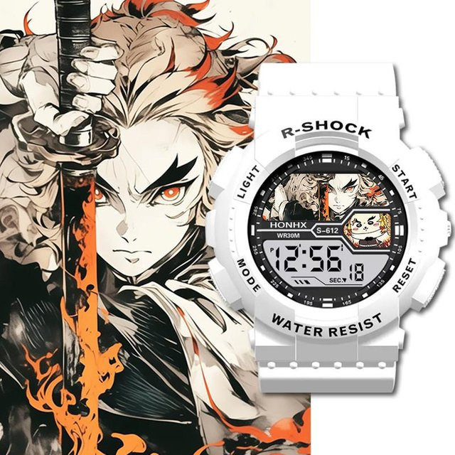 Armbanduhr yougao, Quarz, Grau, Kunststoff, Herren - Bild 1