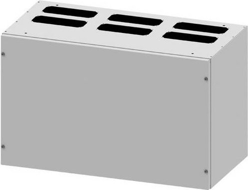 Siemens Rangierverteiler aus Stahl in Lichtgrau, B/T/H: 80 x 50 x 40 cm - Bild 1