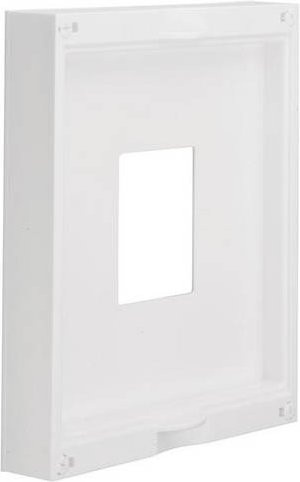 Hager US21C1 Berührungsschutzabdeckung aus Kunststoff in Weiß für Lastschalter 250A/400A B/H: 30,0 x 25,0 cm - Bild 1