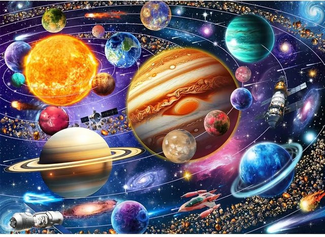bilibili Weltraum-Puzzle, 1.000 Teile - Bild 1