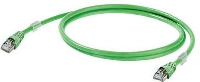 Weidmüller RJ45 CAT 5e SF/UTP Ethernet LAN Kabel, grün, 25,00 m - Bild 1