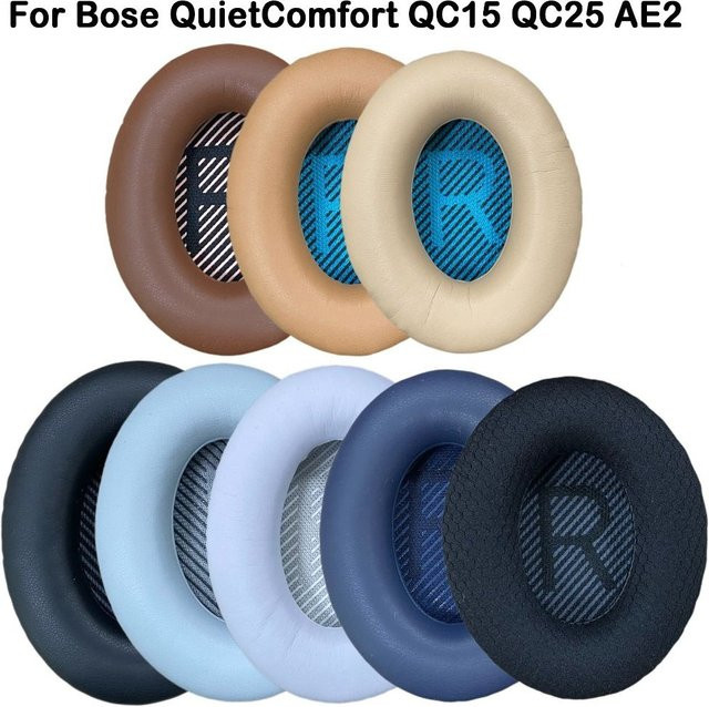 2 Stück Ersatz-Ohrpolster aus Memory-Schaum für Bose QuietComfort QC15 QC25 AE2 Over-Ear Kopfhörer - Bild 1