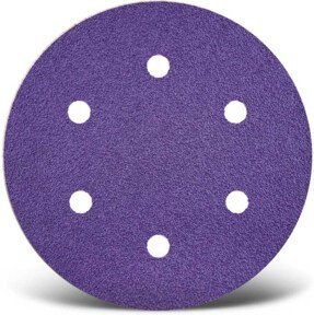 Menzer Klett-Schleifscheiben K2000 für Exzenterschleifer, Durchmesser: 150 mm, 6-Loch, VE 50 - Bild 1