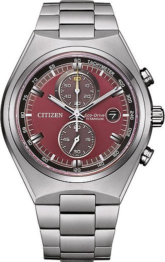 Citizen Chronograph, Titanium, Quarz, 43 mm, Herren, Braun - Bild 1