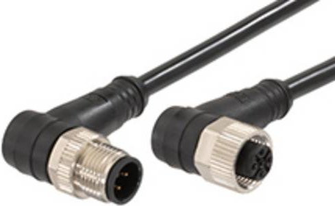 Molex 1200698722 Sensor-Aktor-Steckverbinder konfektioniert in Schwarz - Bild 1