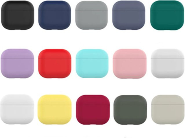 Silikon Kopfhörerhülle für Apple AirPods Pro und AirPods 4 in Blau - Bild 1