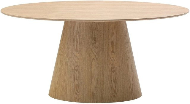 Vente-unique Esstisch Antelada aus MDF in Naturfarben Hell/Beige, Breite: 160 cm - Bild 1