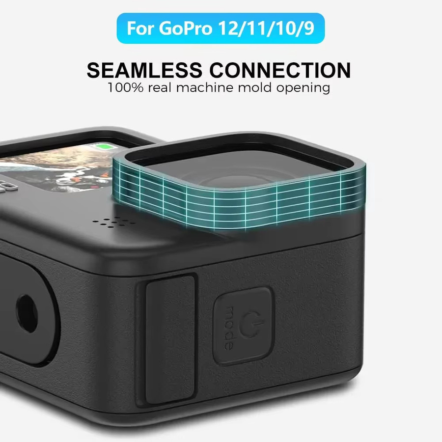 UV-Objektiv Ersatz-Schutzglasabdeckung für GoPro Hero 13 12 11 10 9 Action-Kameras - Bild 3