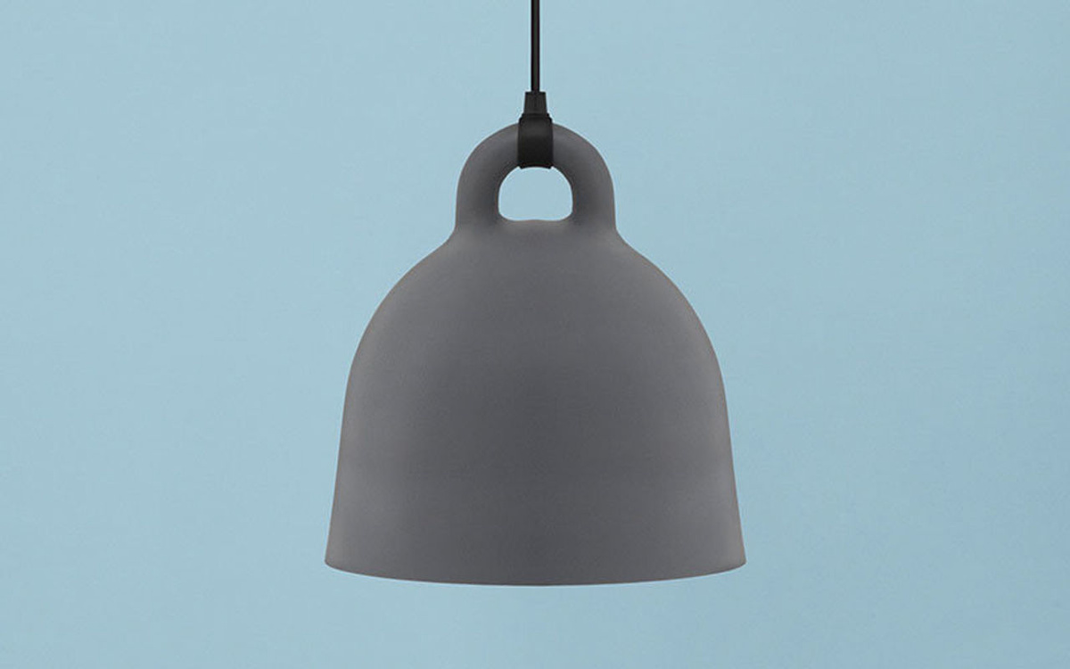 Normann Copenhagen Bell Hängeleuchte in Grau - Bild 3