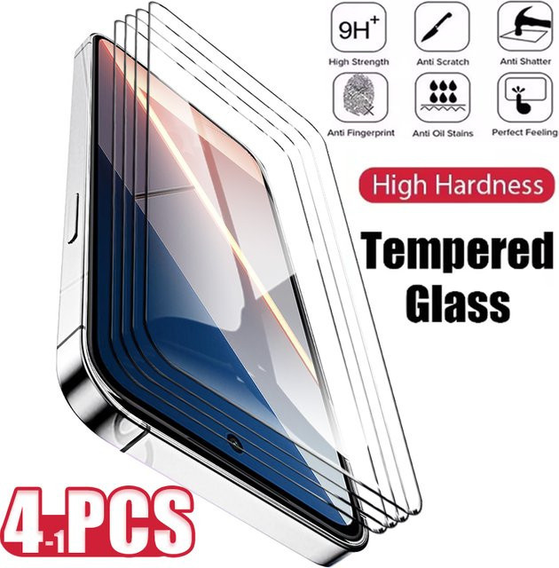 HD Gehärtetes Glas Display Schutzfolie für Xiaomi Poco M7 Pro 5G 4G Plus M5s M5 M4 M3 M6 M6 Plus X7 X6 Neo X5 X4 NFC X3 GT in Transparent - Bild 1