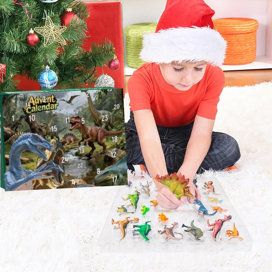Fashnics Adventskalender Dinosaurier Kinder 24 Tage Countdown - Bild 4