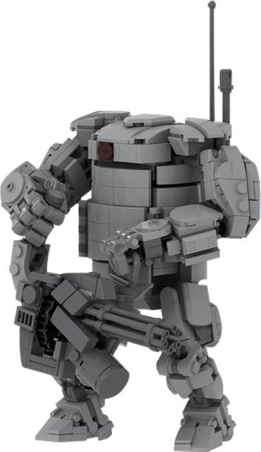 Gobricks Golem Hardsuit Mk2 Roboter Mechanischer Baustein Set ab 14 Jahren - Bild 1
