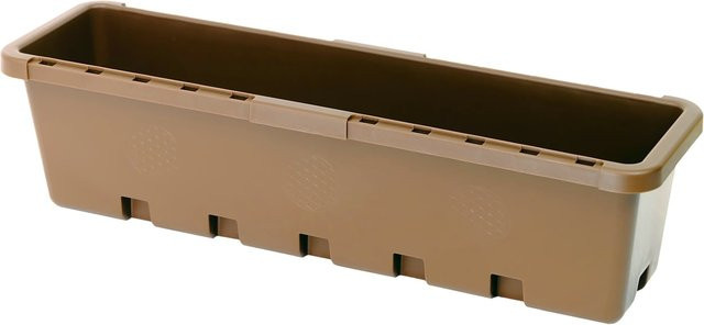 GreenLife Blumenkasten Kräuterbox 10er Set terrabraun - Bild 1