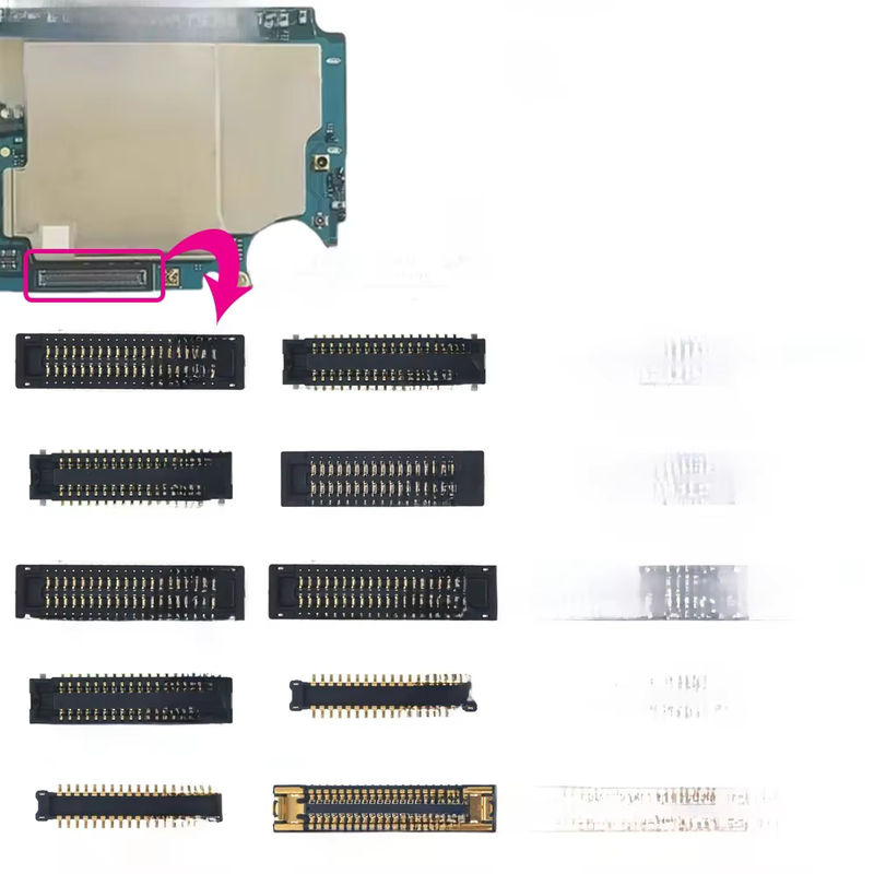 EmmaHelp FPC-Anschluss Display-Bildschirm für Samsung LCD Modelle A51 A50 A70s A40 A30S A21 A20S A10S M12 M14 M15 M16 in Schwarz - Bild 6