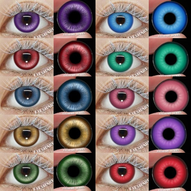 EYESHARE farbige Kontaktlinsen, 2 Stück - Bild 1