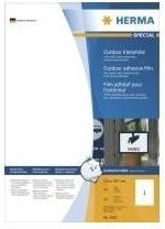 Herma Special Outdoor Klebefolie matte Folienetiketten weiß A4, 10 Stück - Bild 1