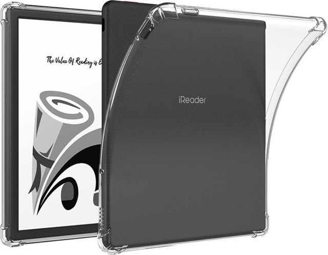 Transparente Funda-Hülle für Ireader Ocean 5, 5Pro, 5 5C (7 Zoll, 2025) aus stoßfestem TPU mit Airbags - Bild 1