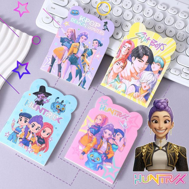 4er Set Artily Witch Hunters Kpop Mini Sonderform Taschenbücher mit Softcover in verschiedenen Farben - Bild 1