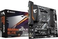 Gigabyte B550M AORUS ELITE Mainboard micro ATX mit AMD B550 Chipsatz, Socket AM4, DDR4, USB-C und Gigabit LAN in Schwarz/Grau - Bild 1