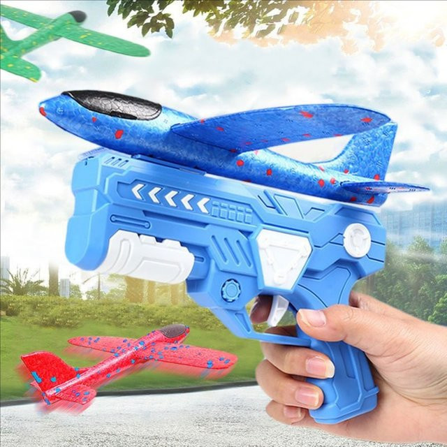 Glühende Schaum Flugzeuge, Flugzeug Pistole, Outdoor Spielzeug - Bild 1