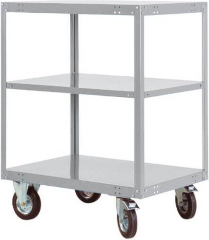 Manuflex TRANSOMOBIL TP4033.9006 Etagenwagen Alusilber - Bild 1