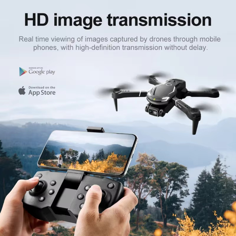 Lenovo V88 Drohne 8KHD 5G mit HD-Doppelkamera für professionelle Luftbildfotografie in Schwarz - Bild 4