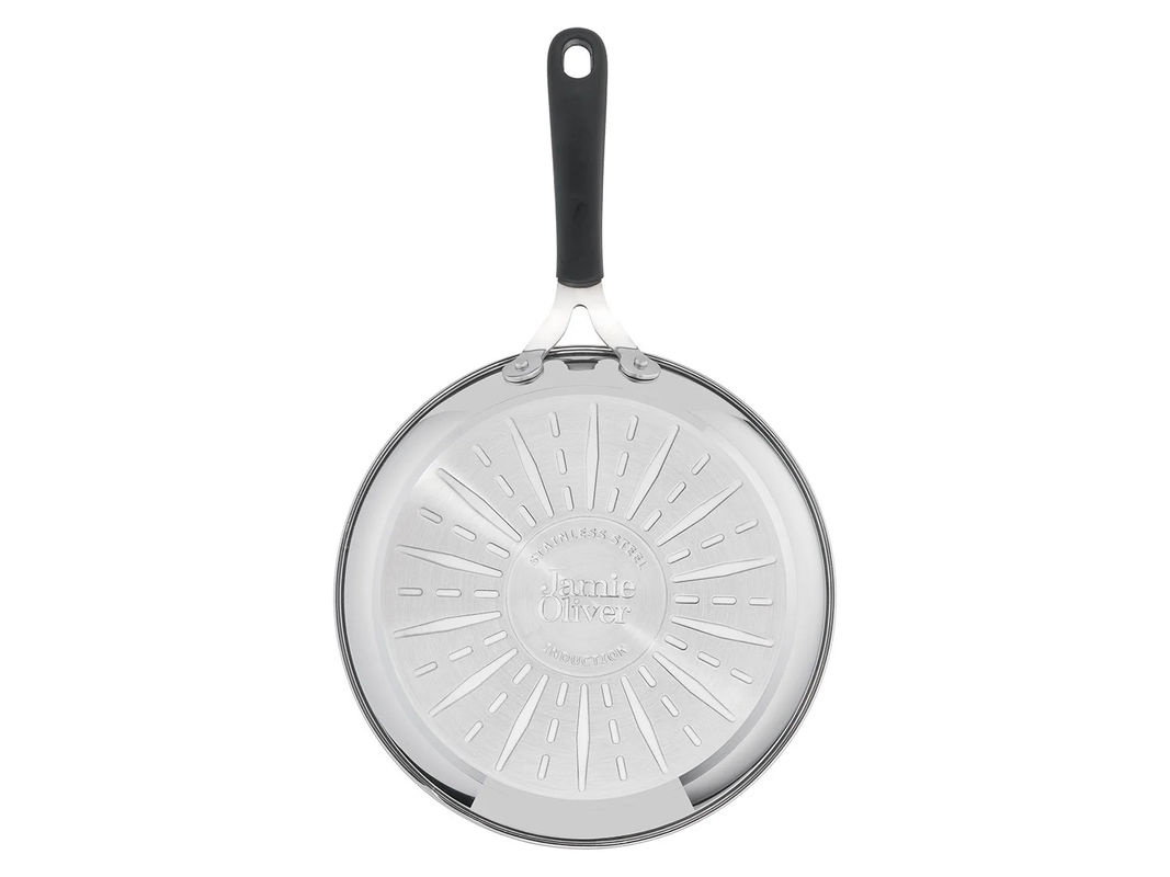 Jamie Oliver by Tefal Kitchen Essentials Edelstahl-Pfanne mit Non-Stick-Beschichtung, Durchmesser: 20 cm - Bild 3