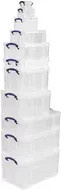 Really Useful Box Aufbewahrungsbox transparent B: 34 cm, H: 12,5 cm, T: 20 cm, 5 l - Bild 1