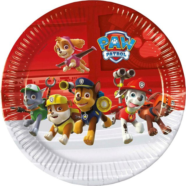 Partystrolche Paw Patrol Partyset, 45-teiliges Set - Bild 1