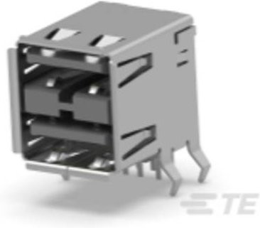 TE Connectivity USB Tray in Silber 5787617-8 - Bild 1