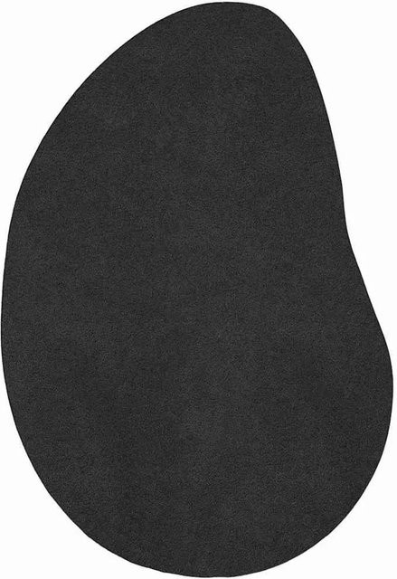 vidaXL Teppich HUARTE Schwarz Modern Rechteckig aus Polyester B/T: 160 x 230 cm - Bild 1