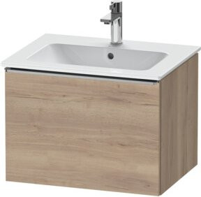 Duravit Waschtischunterschrank D-Neo wandhängend in Braun, B: 61,0 cm, T: 46,2 cm, H: 44,0 cm - Bild 1