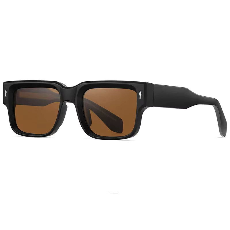 TOYEARN Sonnenbrille, quadratisch, Vollrand, polarisiert, Unisex - Bild 4